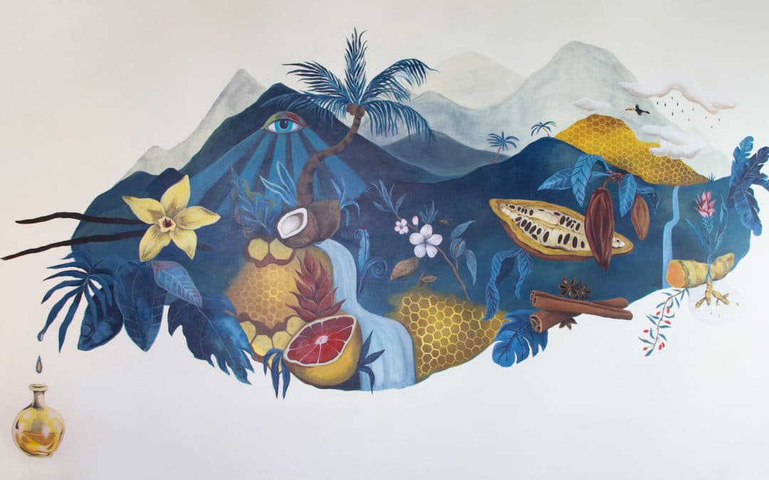 Acrylmalerei auf Leinwand: So entstand das Werk „Essenz“