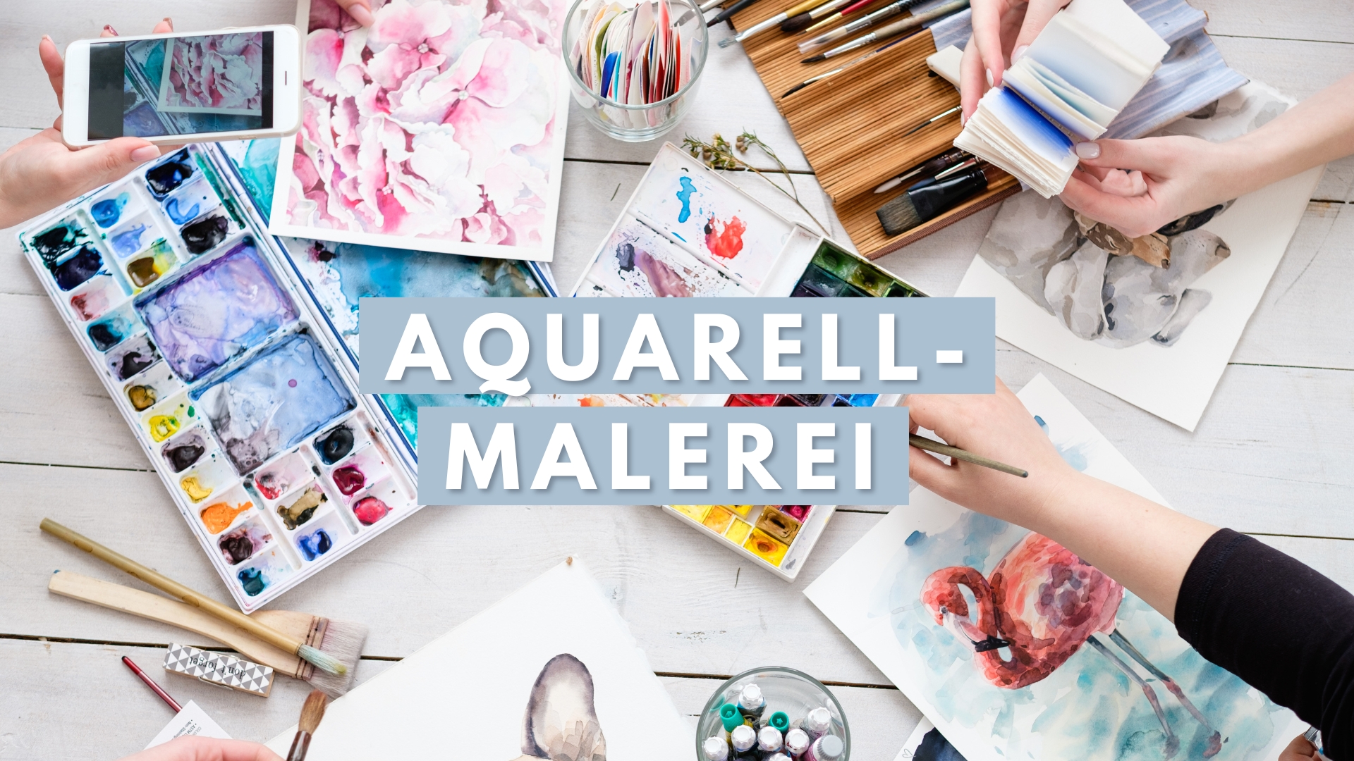 Wie malt man mit Acrylfarben? Acrylmalerei Wissen Online Atelier Wayra