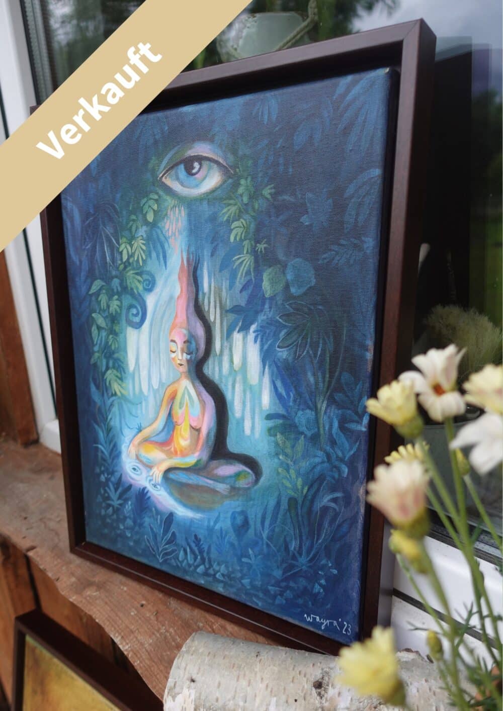 Gefühl – exklusives Original-Kunstwerk (inkl. Rahmung)