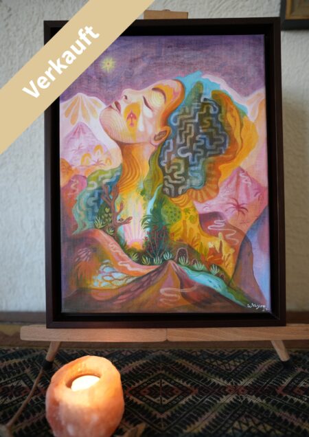 Vertrauen – exklusives Original-Kunstwerk (inkl. Rahmung)