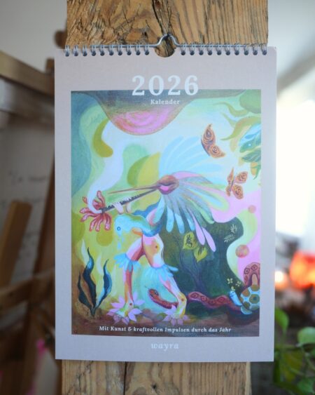 WAYRA 2026 – Der neue Kunstkalender