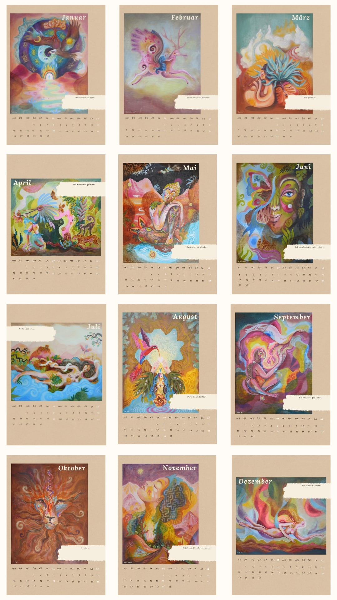 WAYRA 2026 – Der neue Kunstkalender – Bild 2