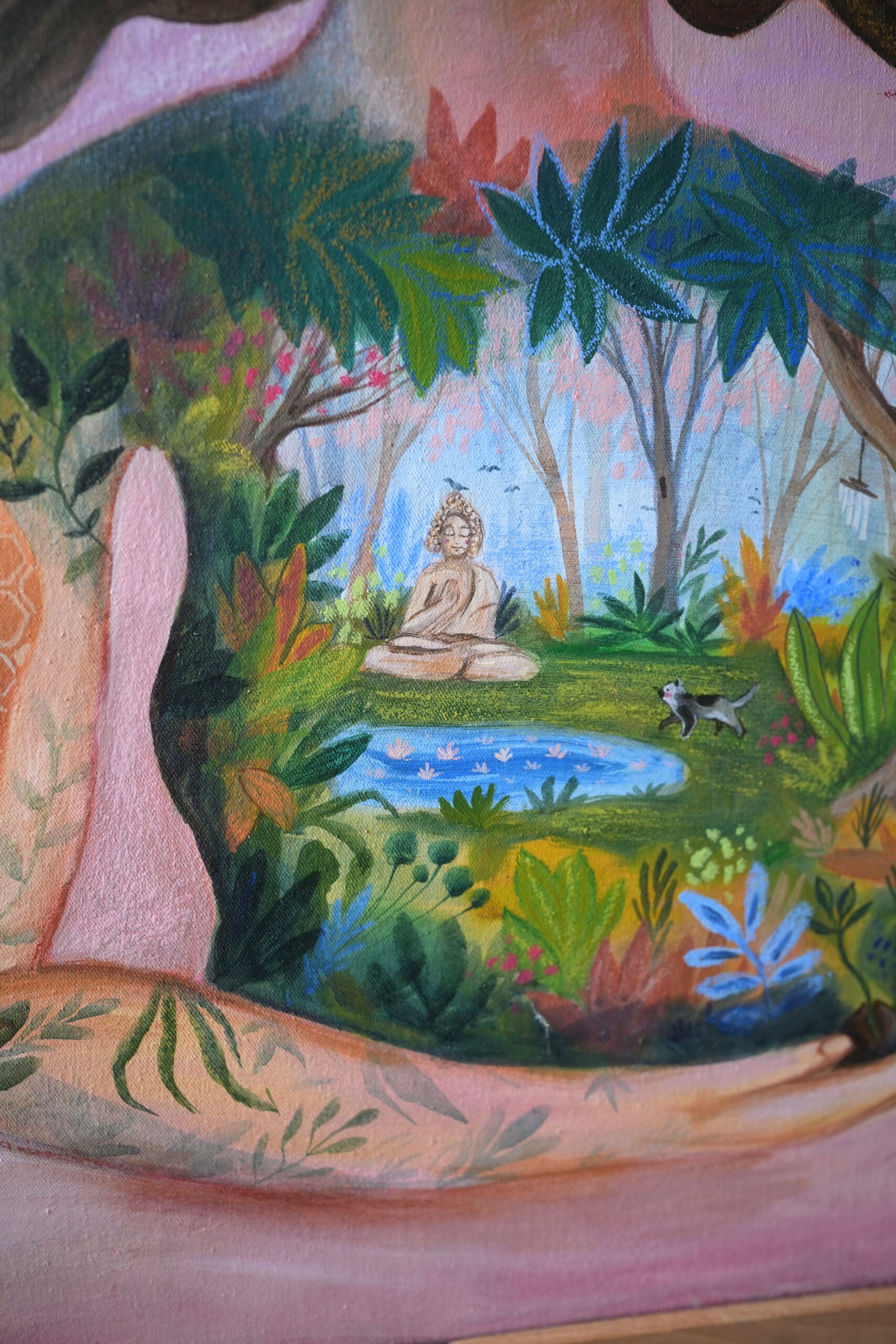Mein innerer Garten – exklusives Original-Kunstwerk – Bild 3