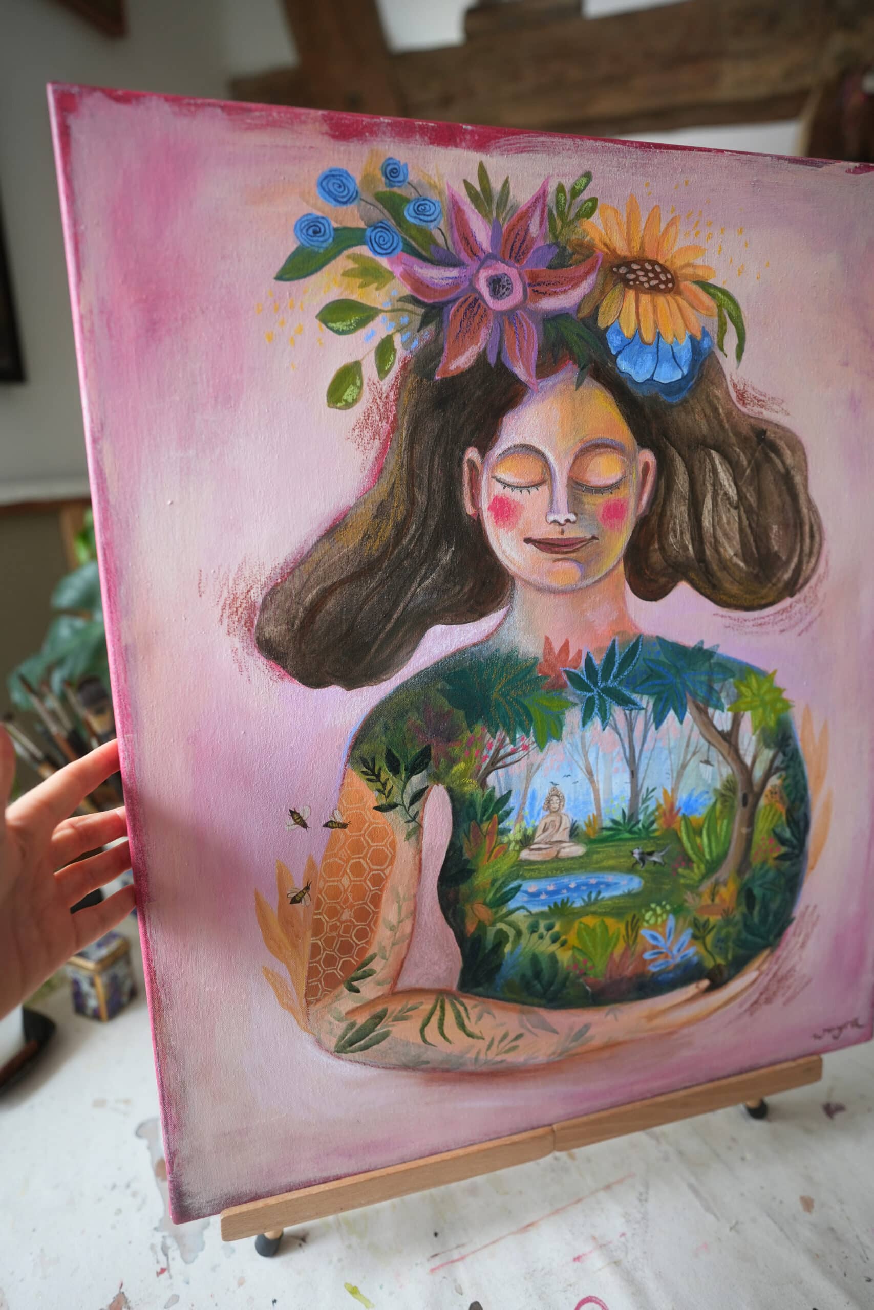 Mein innerer Garten – exklusives Original-Kunstwerk
